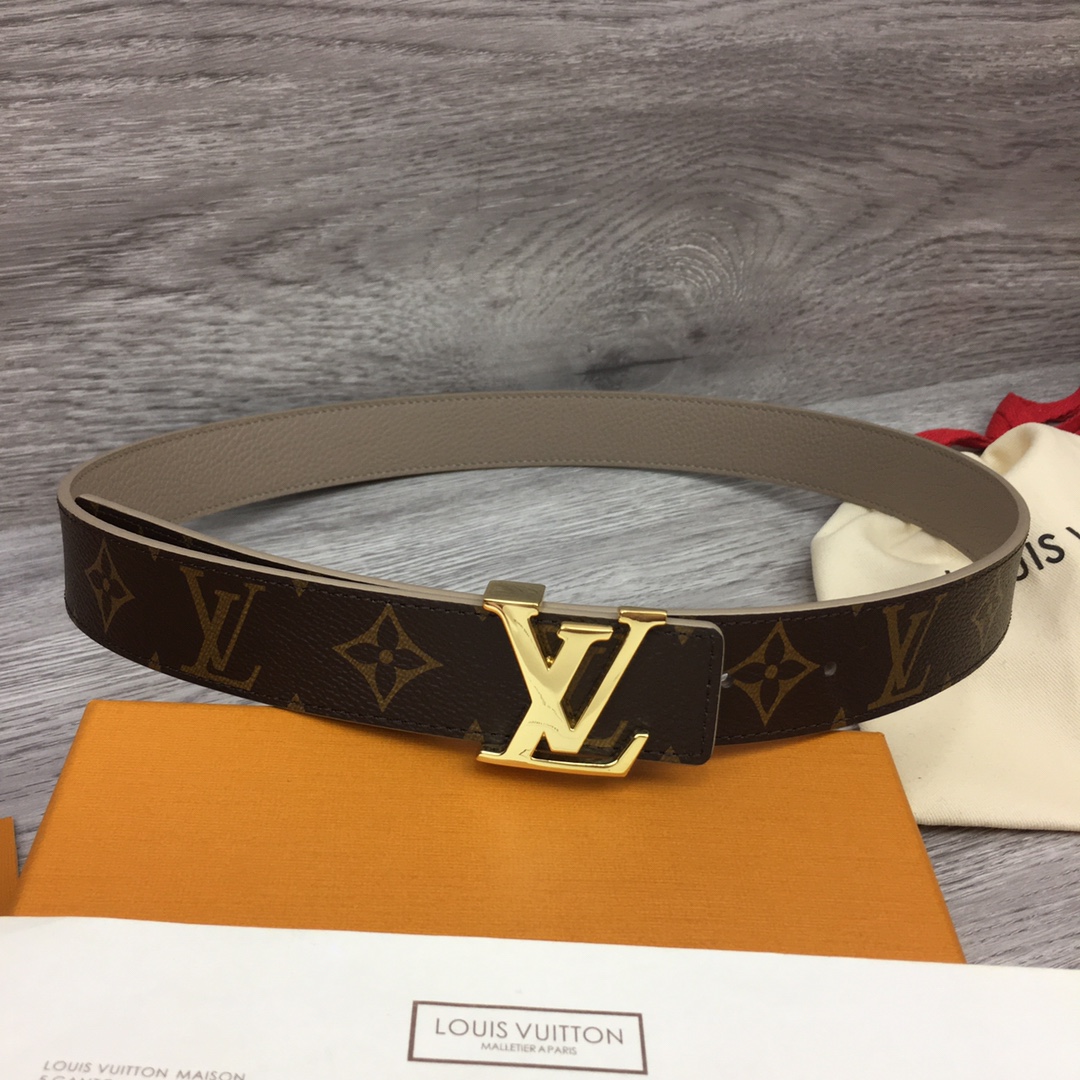 LV Women Initiales 30mm Reversible Belt M0646W